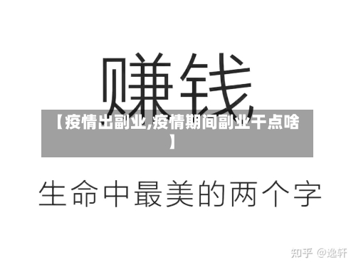 【疫情出副业,疫情期间副业干点啥】-第1张图片