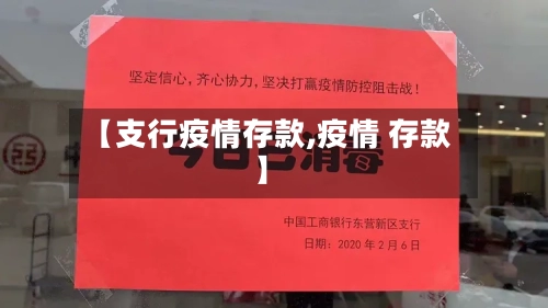 【支行疫情存款,疫情 存款】-第2张图片