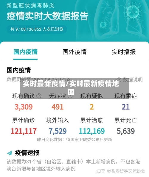 实时最新疫情/实时最新疫情地图-第1张图片