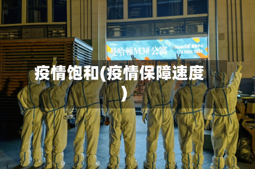 疫情饱和(疫情保障速度)-第1张图片