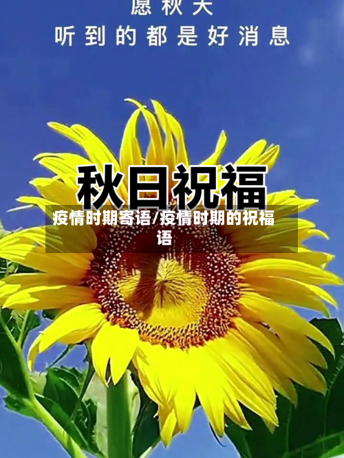 疫情时期寄语/疫情时期的祝福语-第2张图片