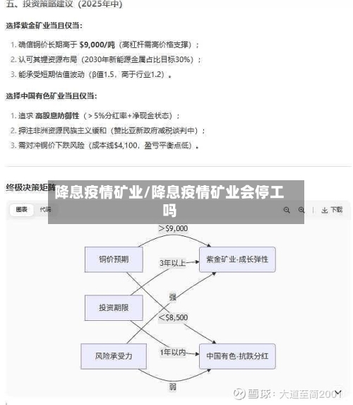 降息疫情矿业/降息疫情矿业会停工吗-第1张图片