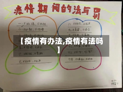 【疫情有办法,疫情有法吗】-第2张图片