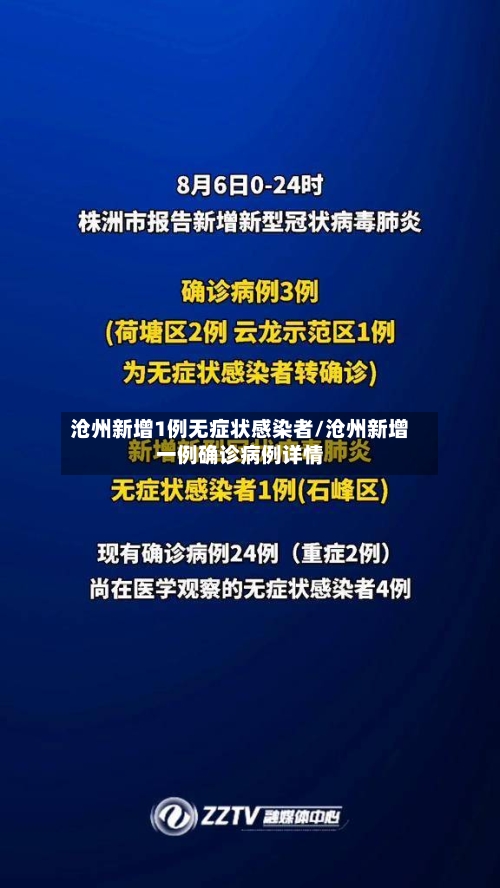 沧州新增1例无症状感染者/沧州新增一例确诊病例详情-第2张图片