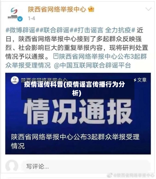 疫情谣传科普(疫情谣言传播行为分析)-第3张图片