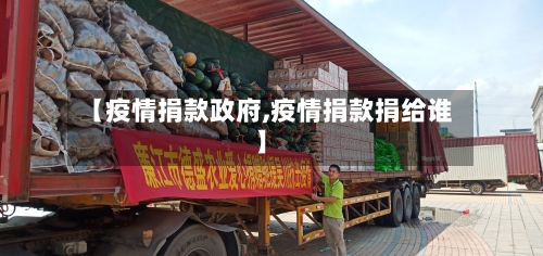 【疫情捐款政府,疫情捐款捐给谁】-第1张图片