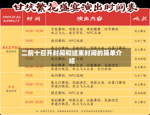 二前十召开时间和结束时间的简单介绍-第2张图片