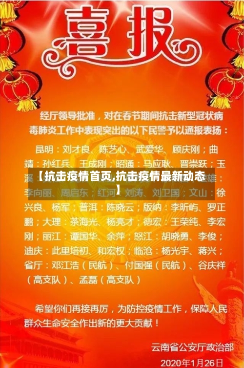 【抗击疫情首页,抗击疫情最新动态】-第3张图片