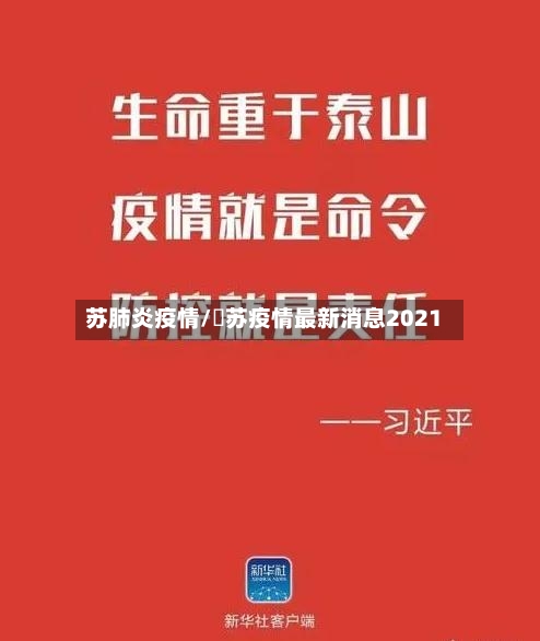 苏肺炎疫情/冮苏疫情最新消息2021-第2张图片