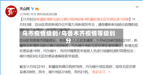 乌市疫情级别/乌鲁木齐疫情等级划分-第1张图片