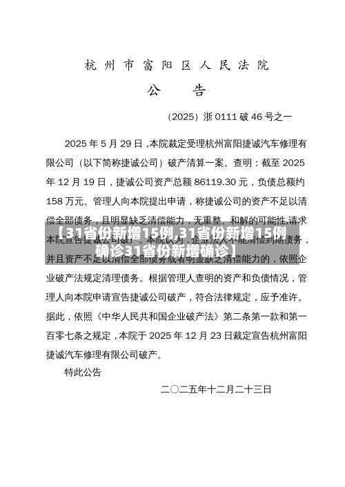 【31省份新增15例,31省份新增15例确诊31省份新增确诊】-第2张图片